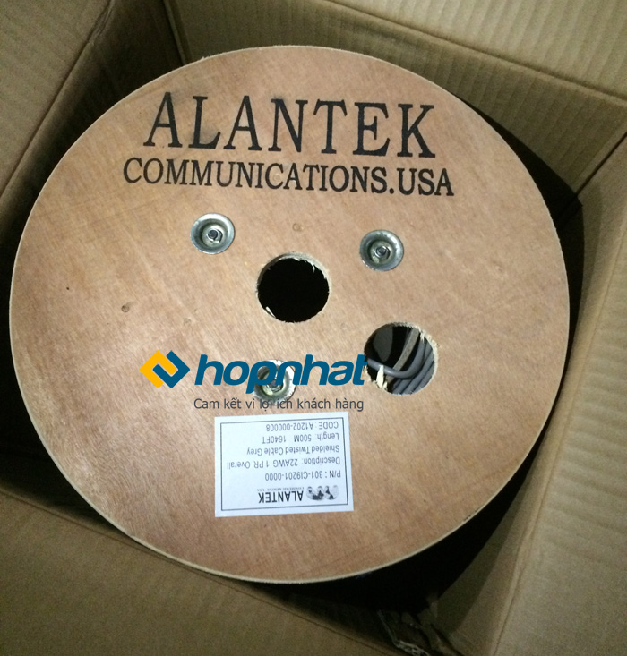 Cáp điều khiển Alantek 22AWG 1PR (301-CI9201-0000) 