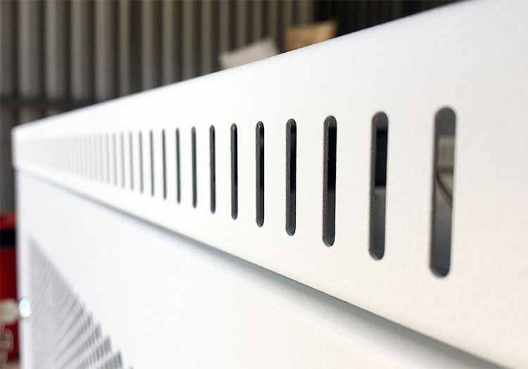 Tủ rack 6U D400 màu trắng