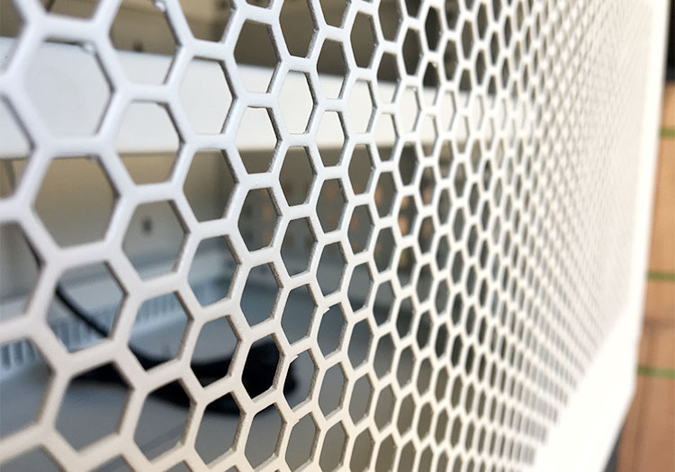 Tủ rack 6U D400 màu trắng