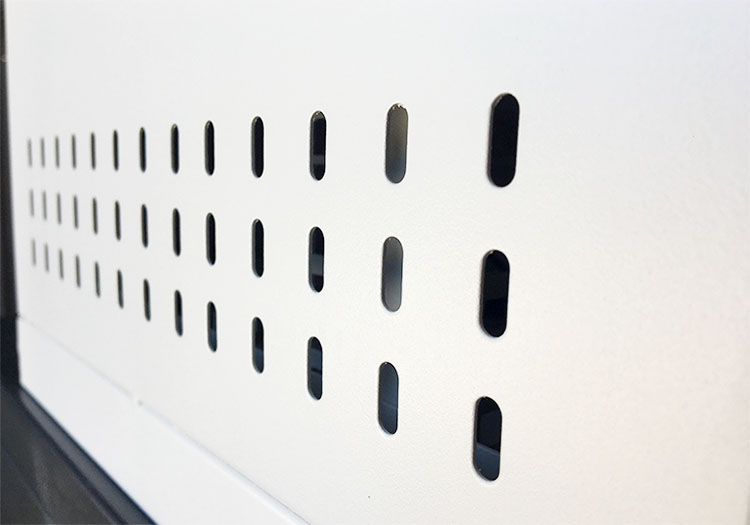 Tủ rack 6U D400 màu trắng