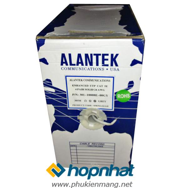Cáp mạng LAN Alantek USA Cat6 FTP