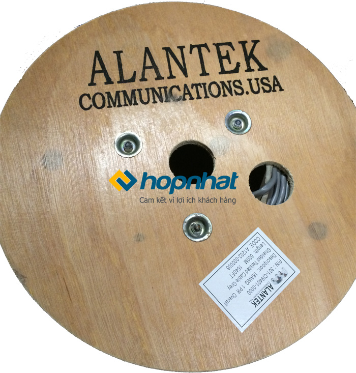Cáp điều khiển Alantek 18AWG 1PR, Alantek 18AWG 1PR (301-CI9401-0000)
