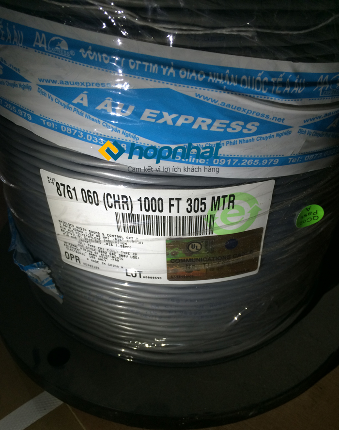 Cáp điều khiển Belden 22AWG 1PR (8761)