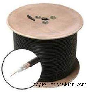 Cáp đồng trục 5C-FB lõi CCS 80 sợi SP đen, Cáp đồng trục 5C-FB SP, Dây Cáp đồng trục 5C