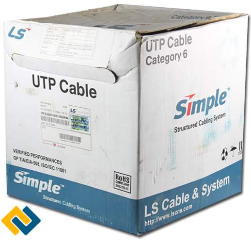 Hình ảnh hộp cáp mạng cat6 LS UTP