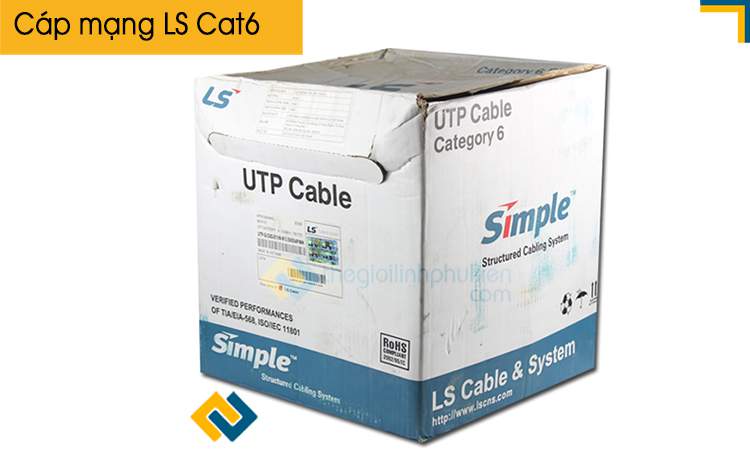 Thùng dây cáp mạng LS Cat6