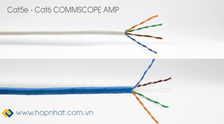cáp mạng Cat5e và Cáp mạng Cat6