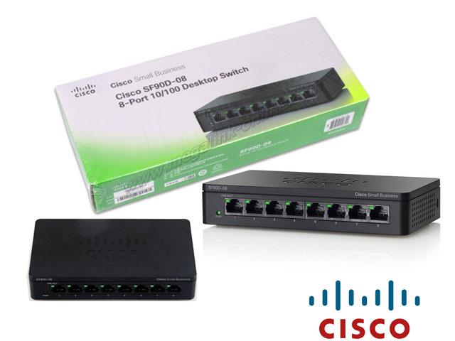 CISCO SF90D-08 8-Port 10/100 Switch
