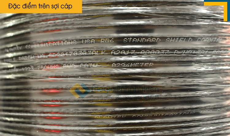 Thông tin in trên sợi cáp RG6