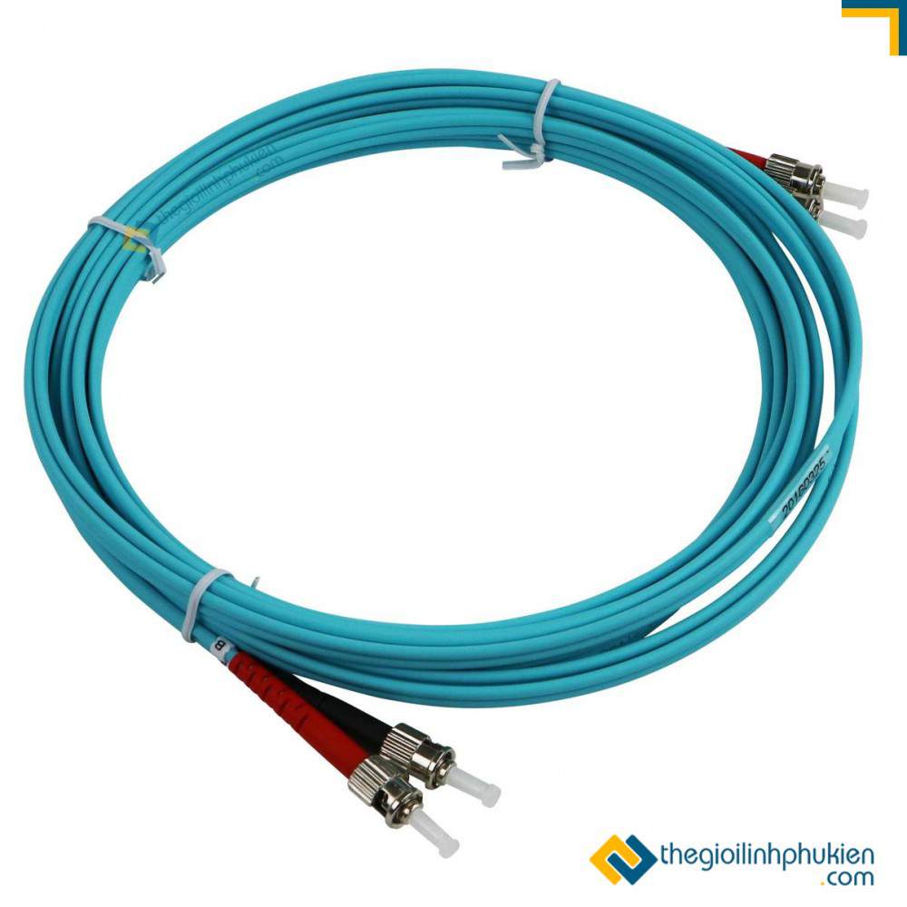 Hình ảnh: Dây nhảy quang multimode OM3 ST-ST