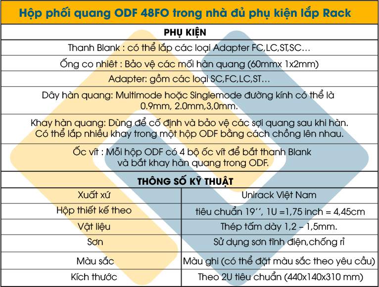 hộp phối quang odf 24fo