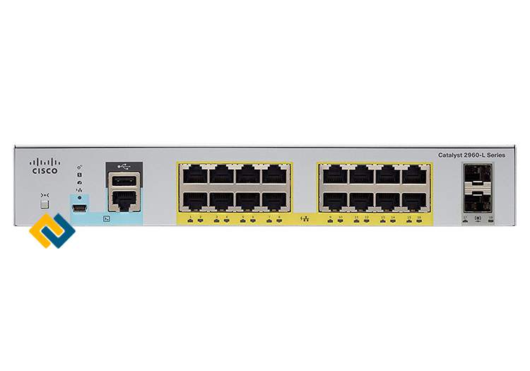 Switch Cisco WS-C2960L-16PS-LL chính hãng