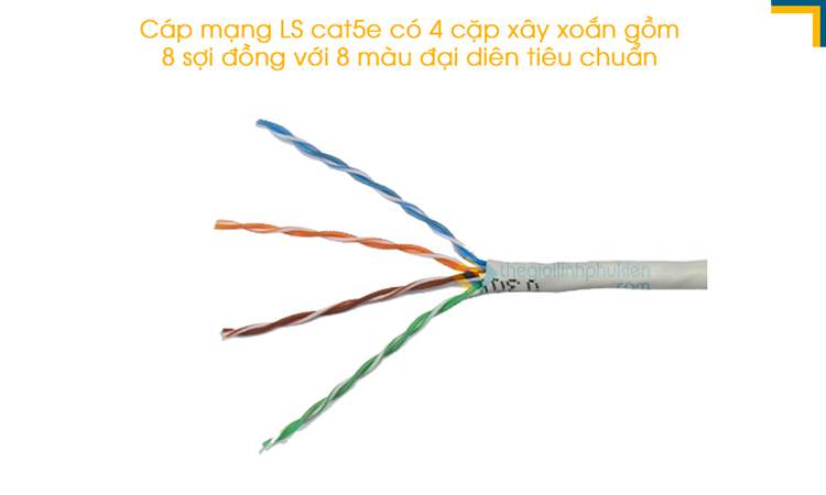 Dây cáp mạng LS Cat5