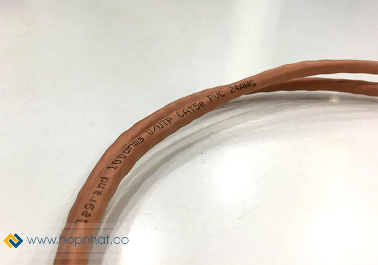 Thông tin trên dây nhảy Cat5e Legrand